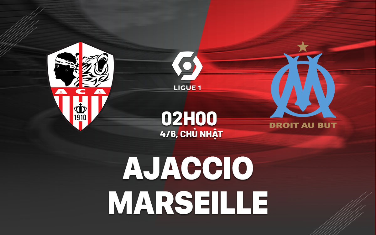 Nhận định bóng đá Ajaccio vs Marseille 2h00 ngày 4/6 (Ligue 1 2022/23)