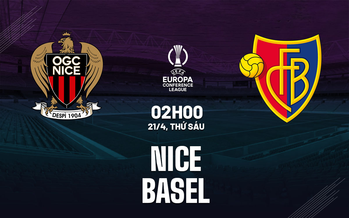 Nhận định bóng đá Nice vs Basel 2h00 ngày 21/4 (Europa Conference League 2022/23)