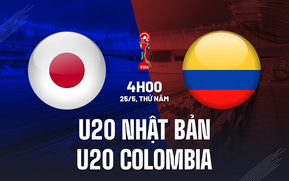 Nhận định U20 Nhật Bản vs U20 Colombia 4h00 ngày 25/5 (U20 World Cup 2023)