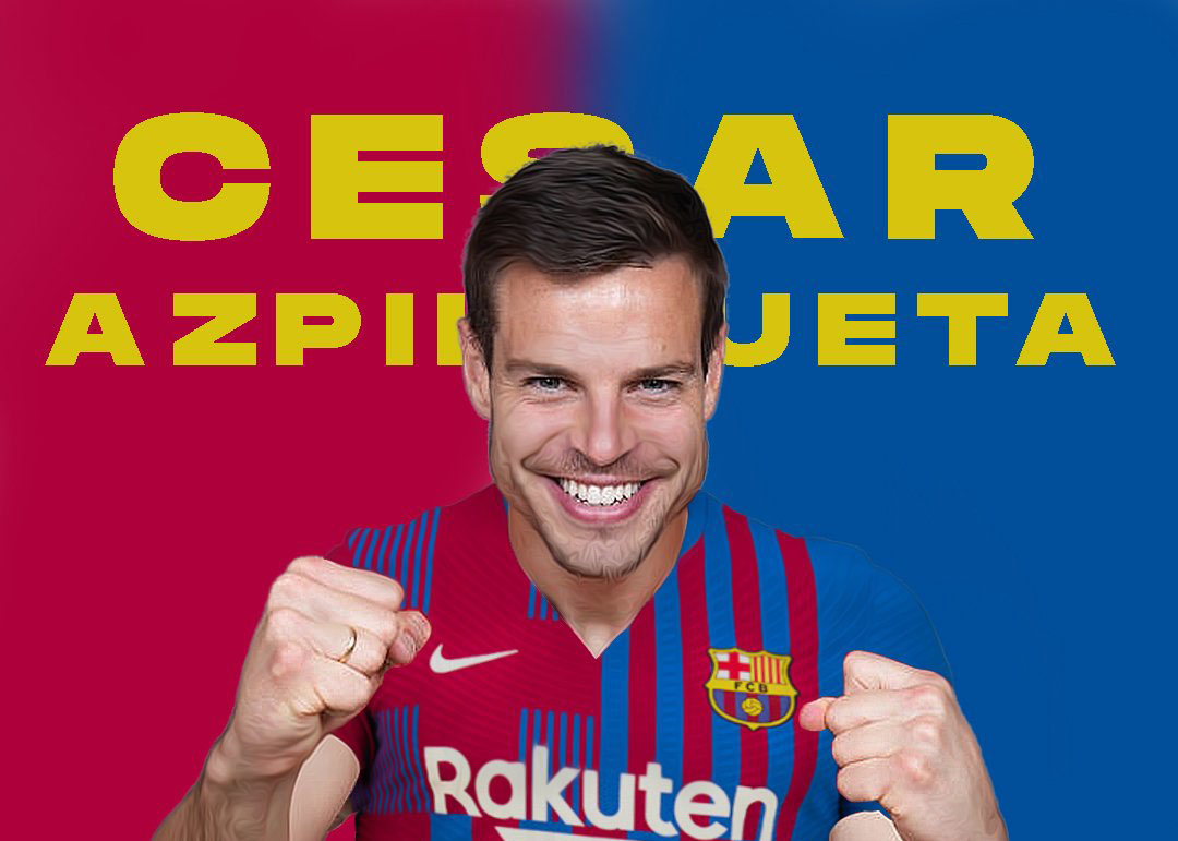 Cesar Azpilicueta úp mở về tương lai với Barcelona