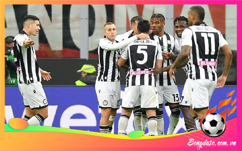 CLB Udinese là câu lạc bộ bóng đá của nước nào?