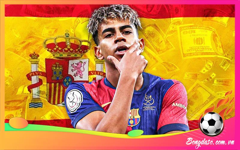 Lamine Yamal ngôi sao bóng đá đắt giá nhất hành tinh